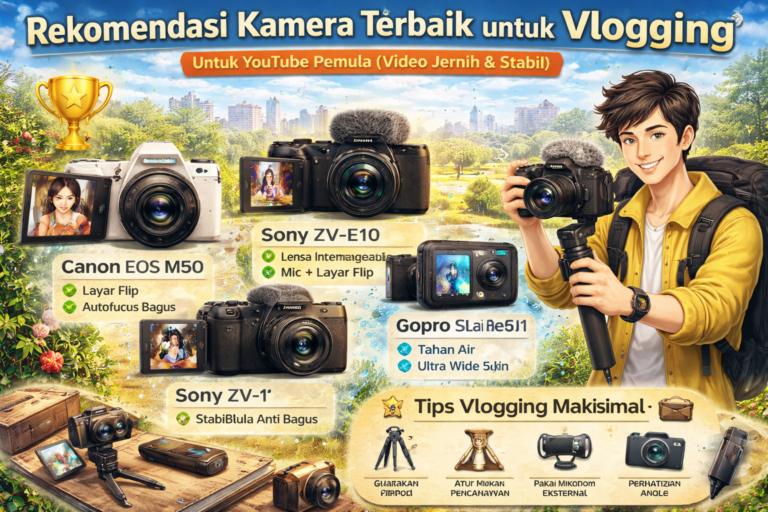 Rekomendasi Kamera Vlog